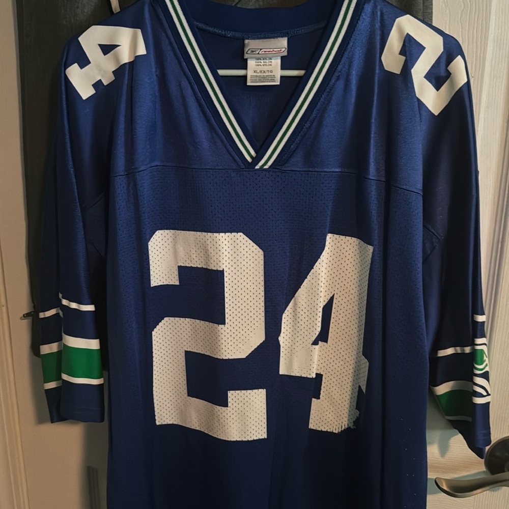 Vintage Seahawks Shawn Springs jersey
